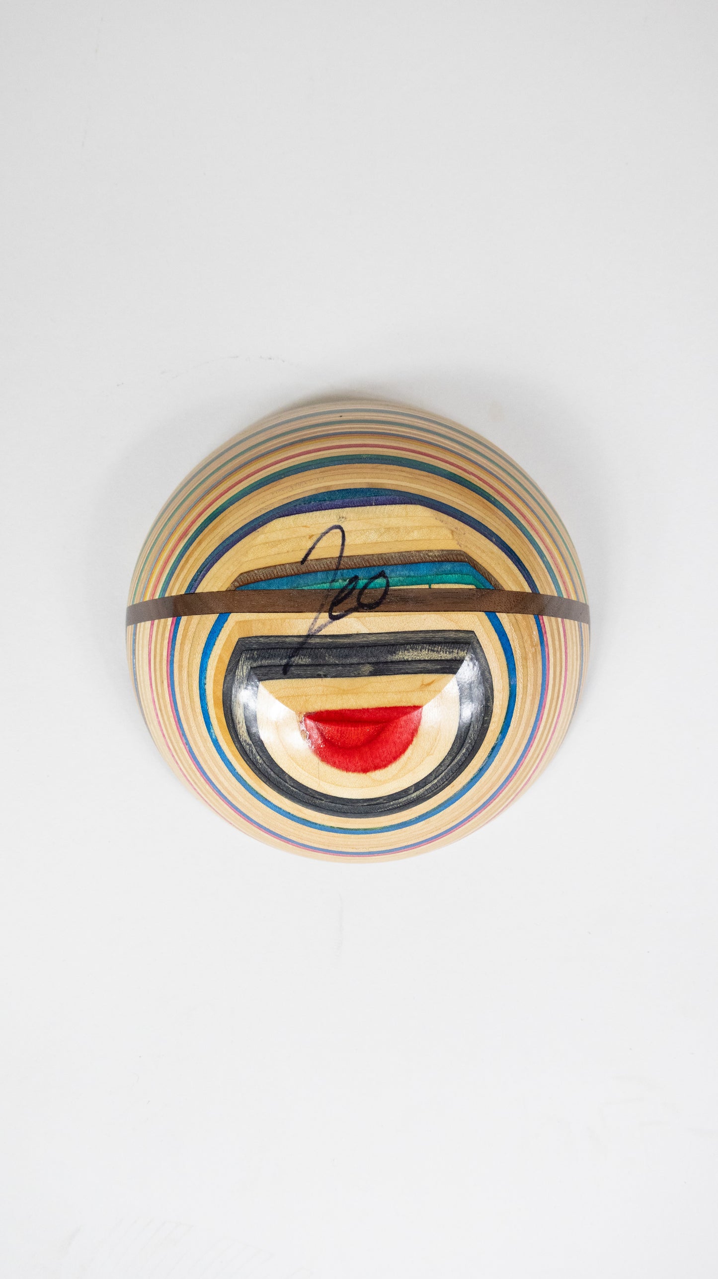 Recycled Skateboards and Black Walnut Bowl