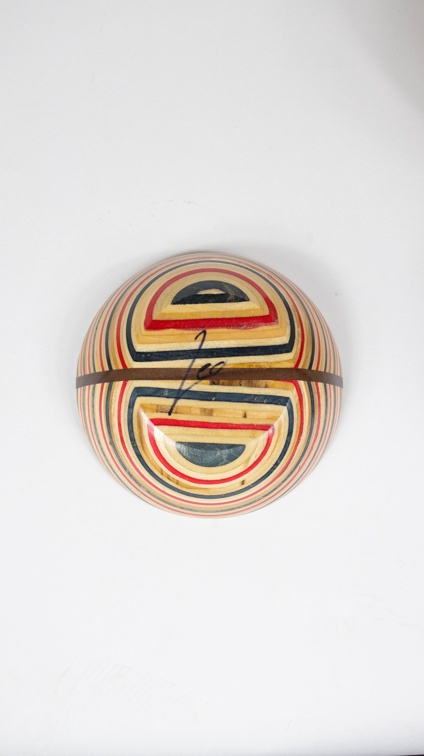 Recycled Skateboards and Black Walnut Bowl