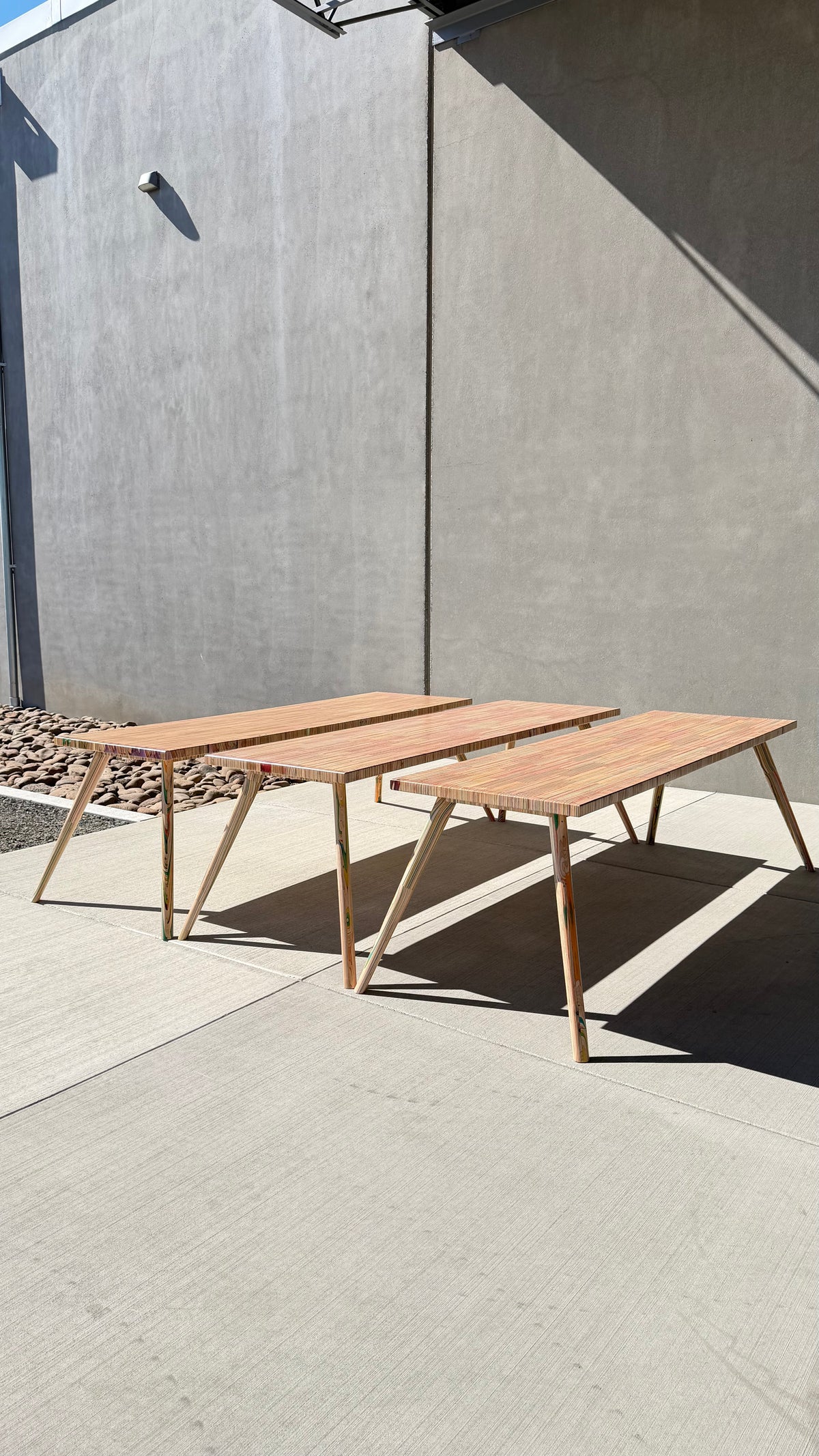 Recycled Skateboard Dining Table