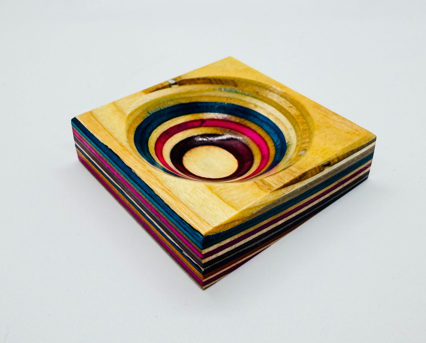 Micro Recycled Skateboard Coin Dish