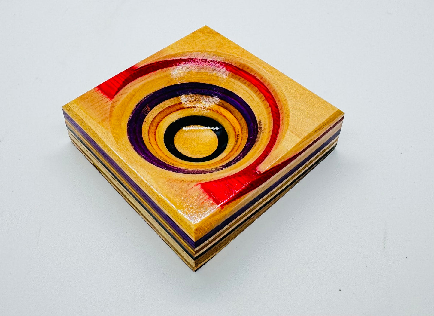 Micro Recycled Skateboard Coin Dish