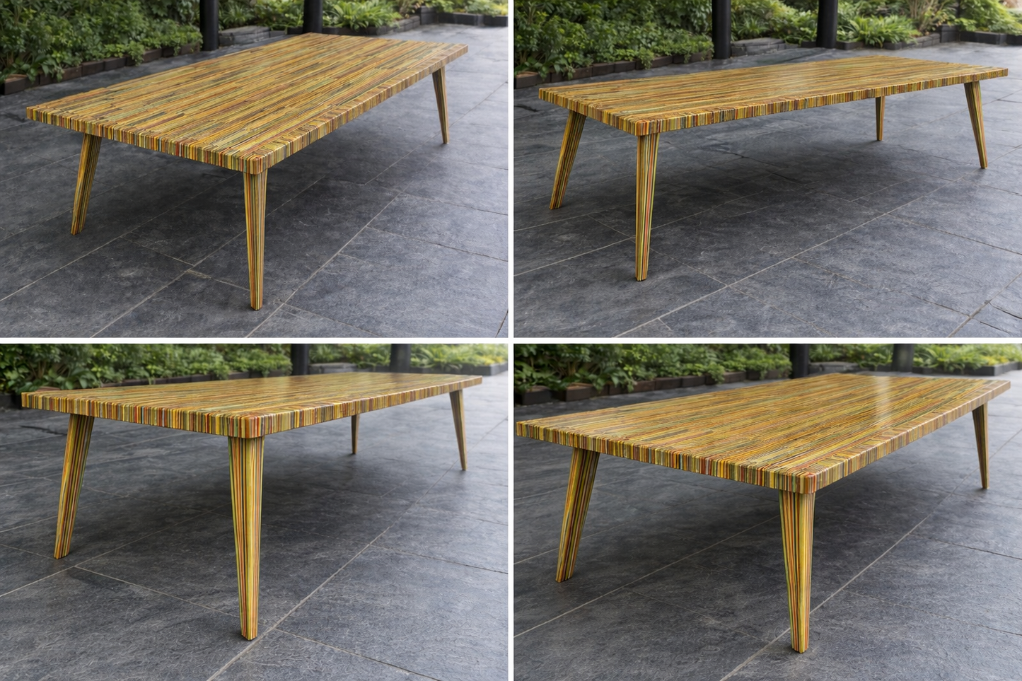 Recycled Skateboard Dining Table