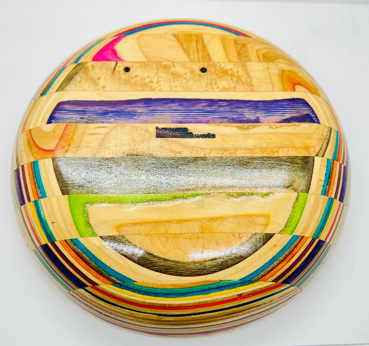 Large Recycled Skateboard Bowl Barousse Works