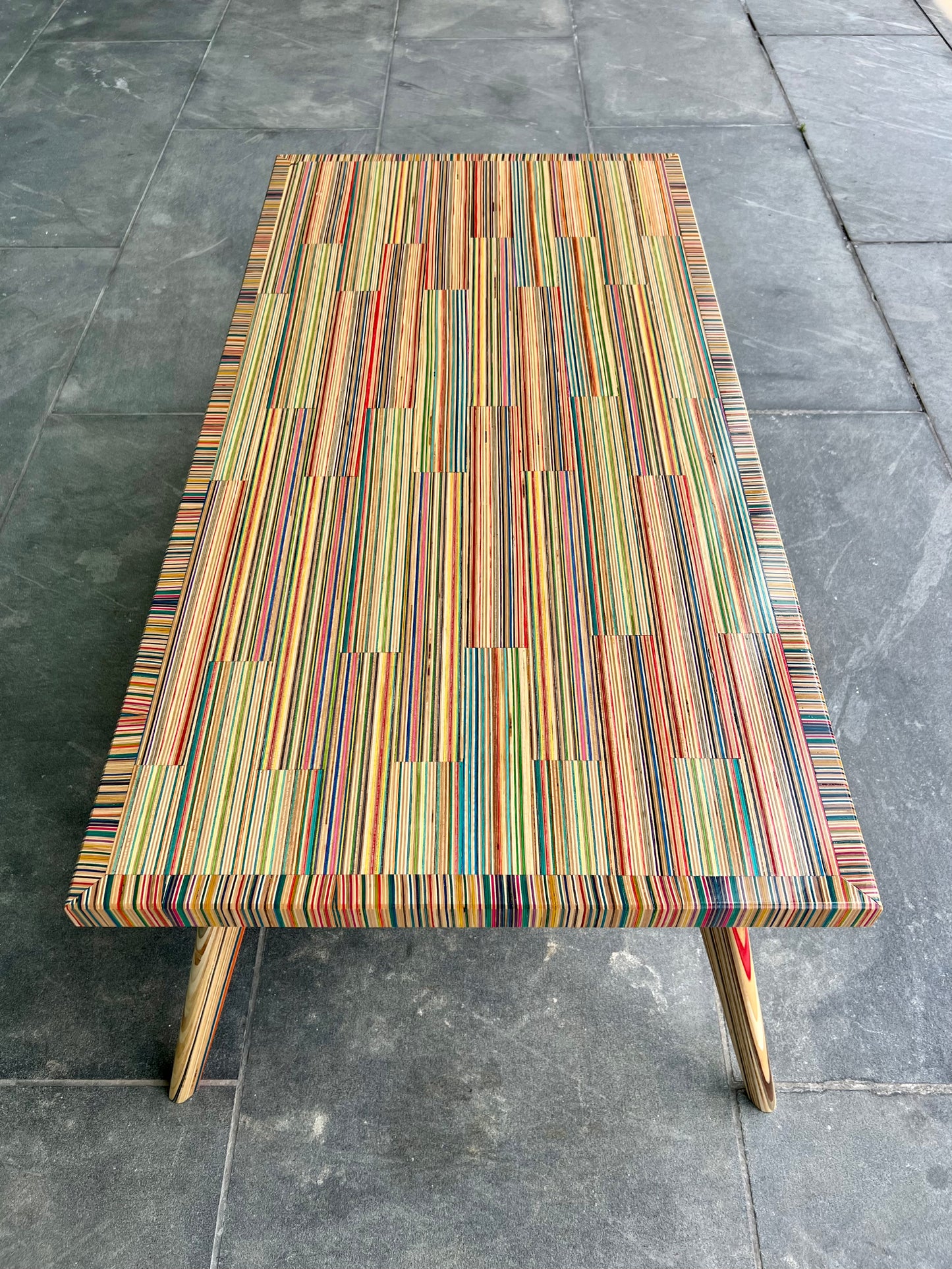 Recycled Skateboard Coffee Table Preorder