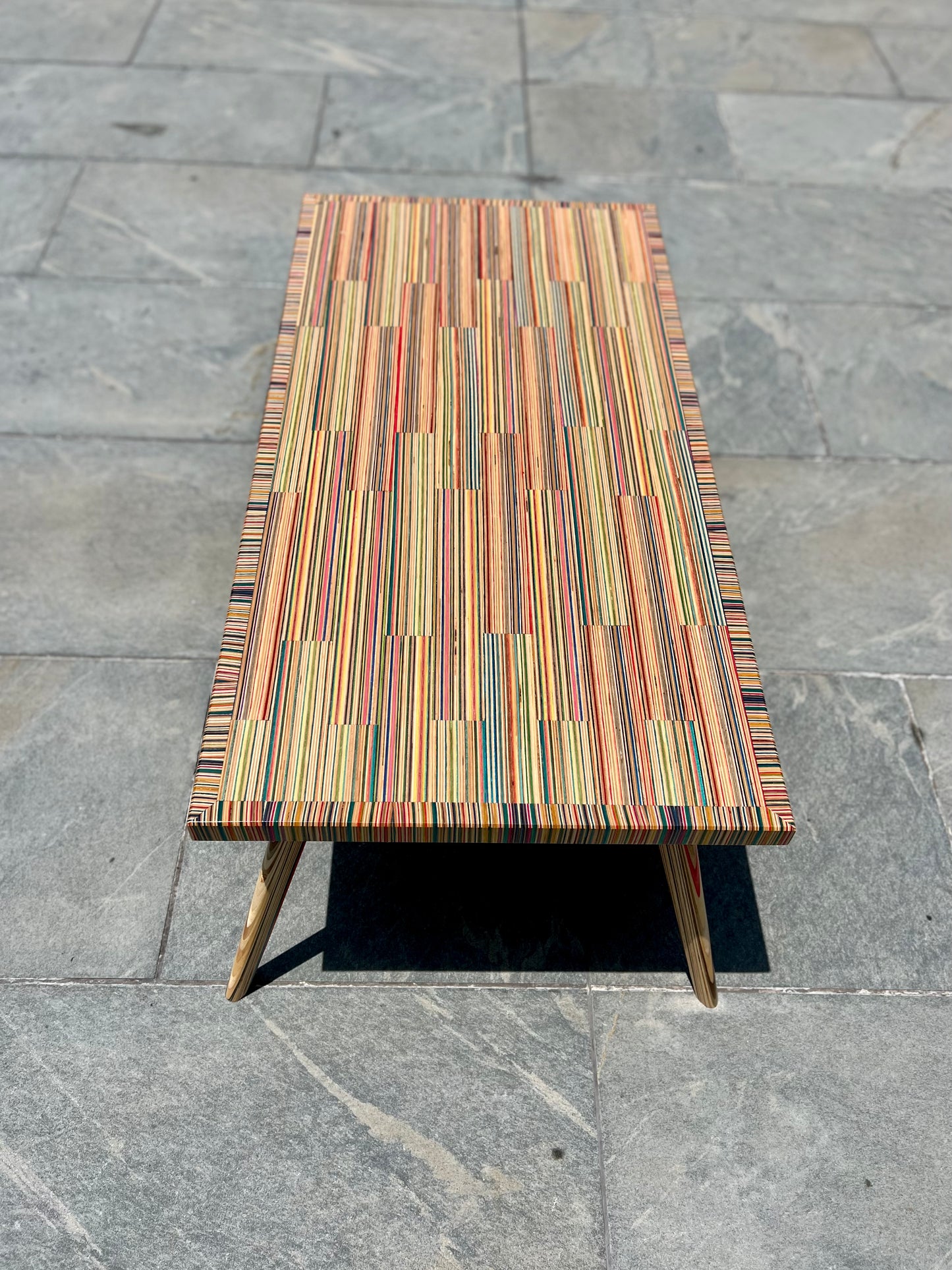Recycled Skateboard Coffee Table Preorder