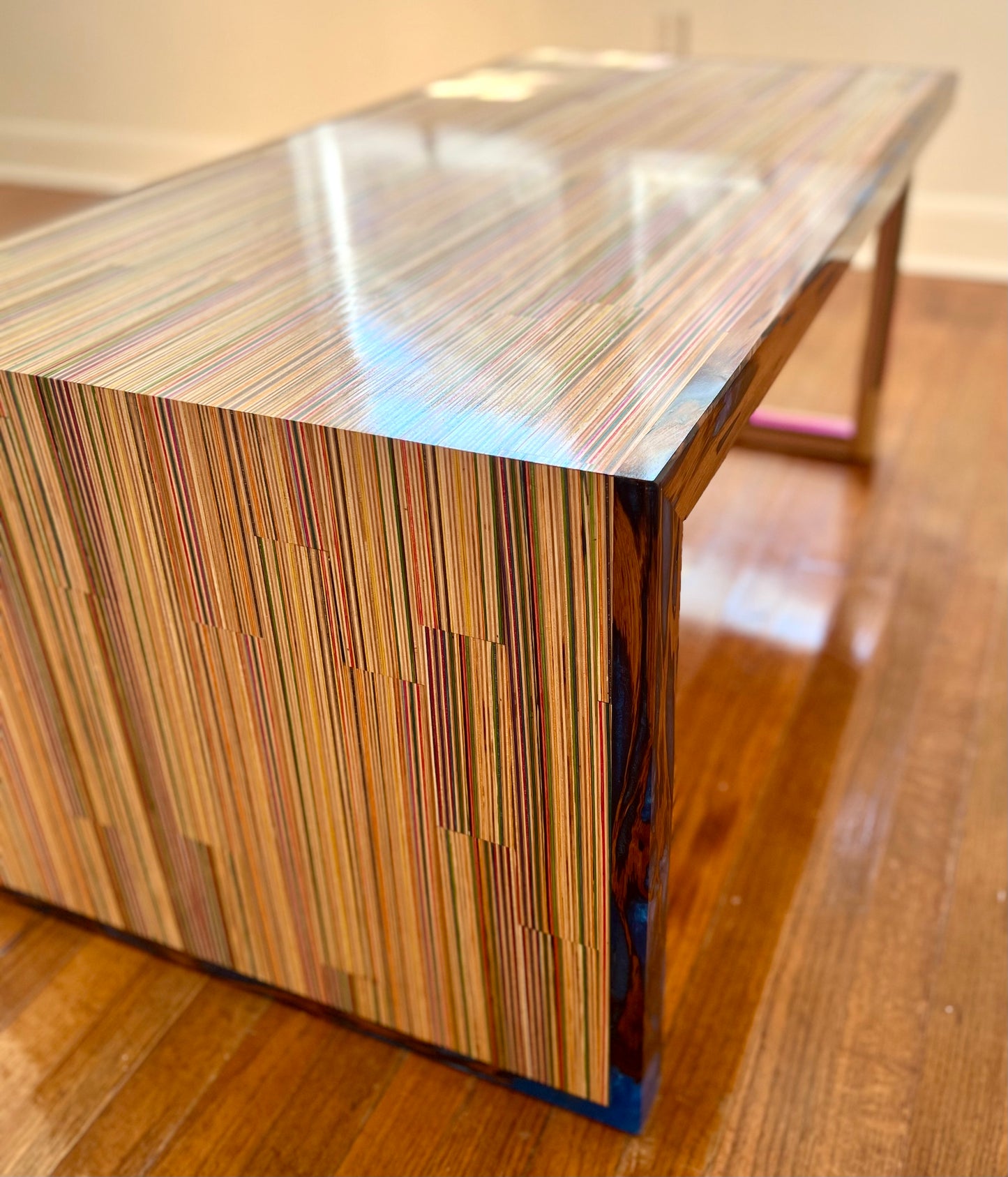 Recycled Skateboard Coffee Table