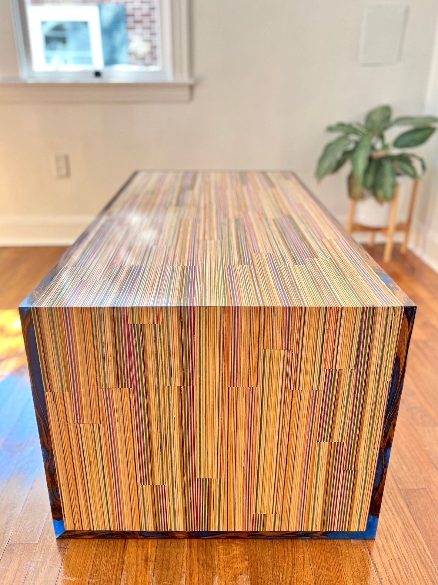 Recycled Skateboard Coffee Table