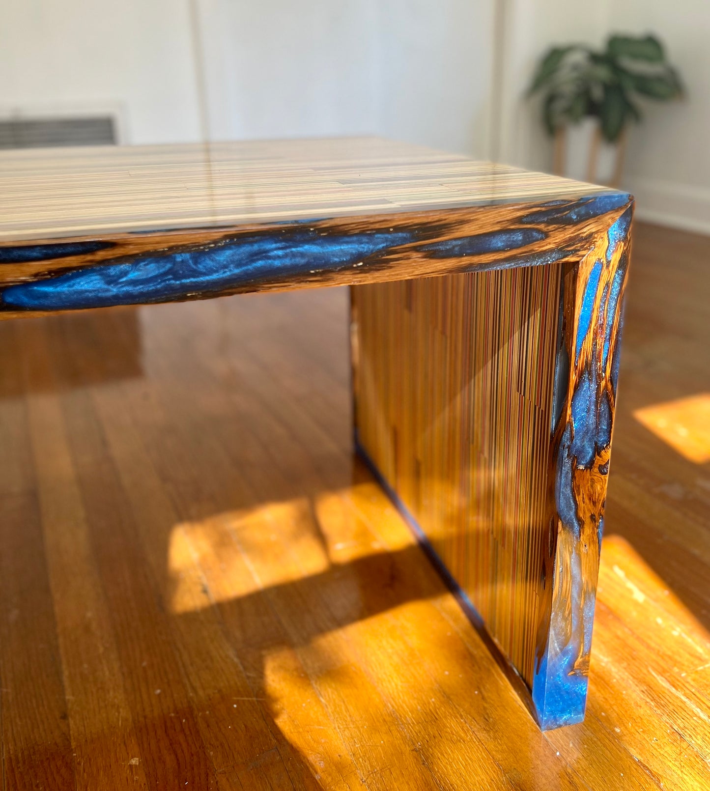 Recycled Skateboard Coffee Table