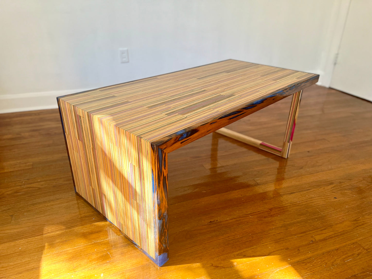 Recycled Skateboard Coffee Table