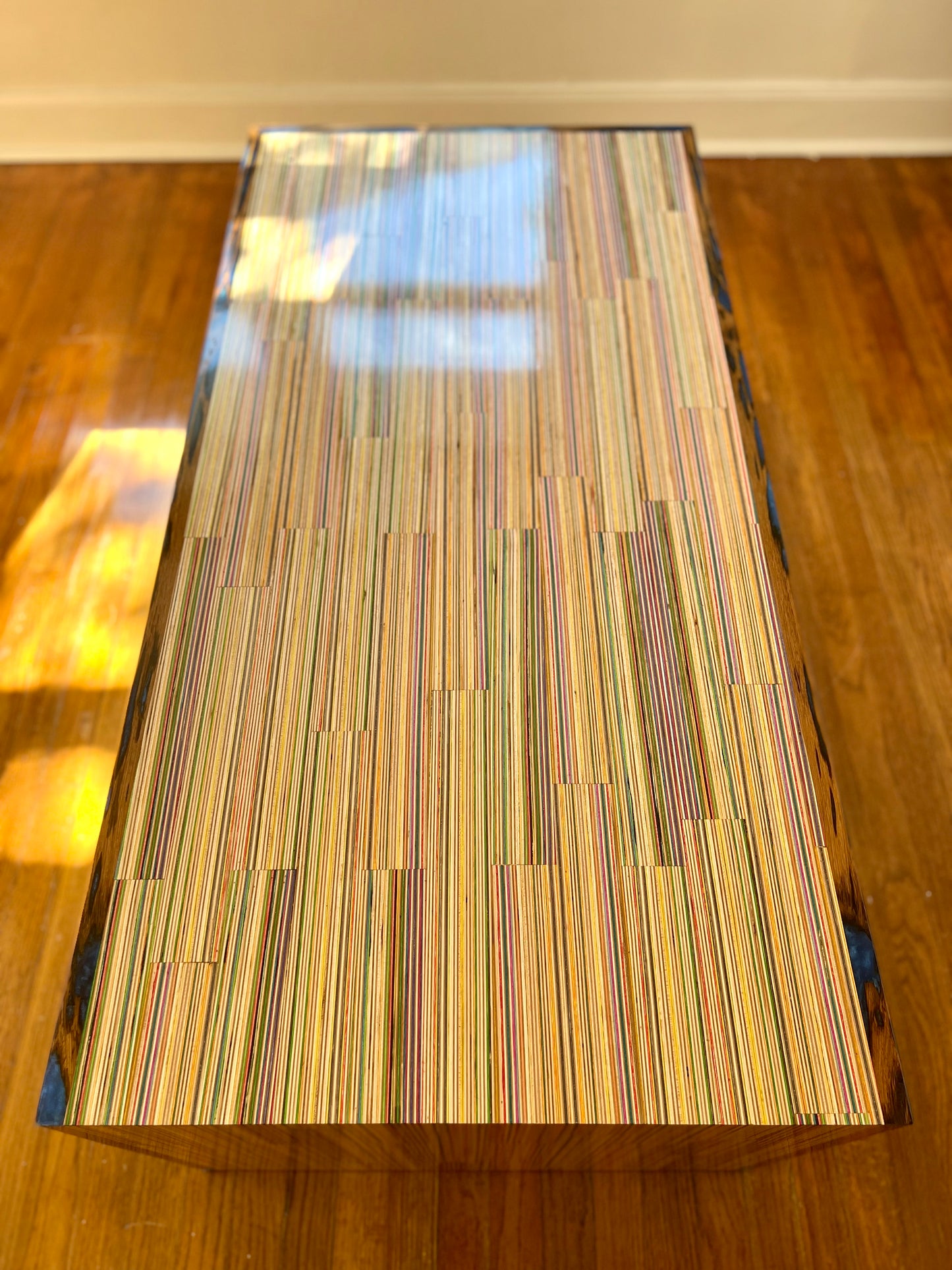 Recycled Skateboard Coffee Table
