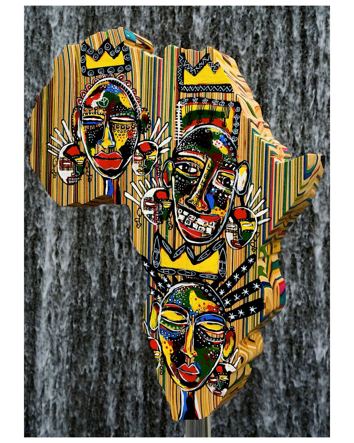 Alain Boris x Barousse Works Africa Sculpture