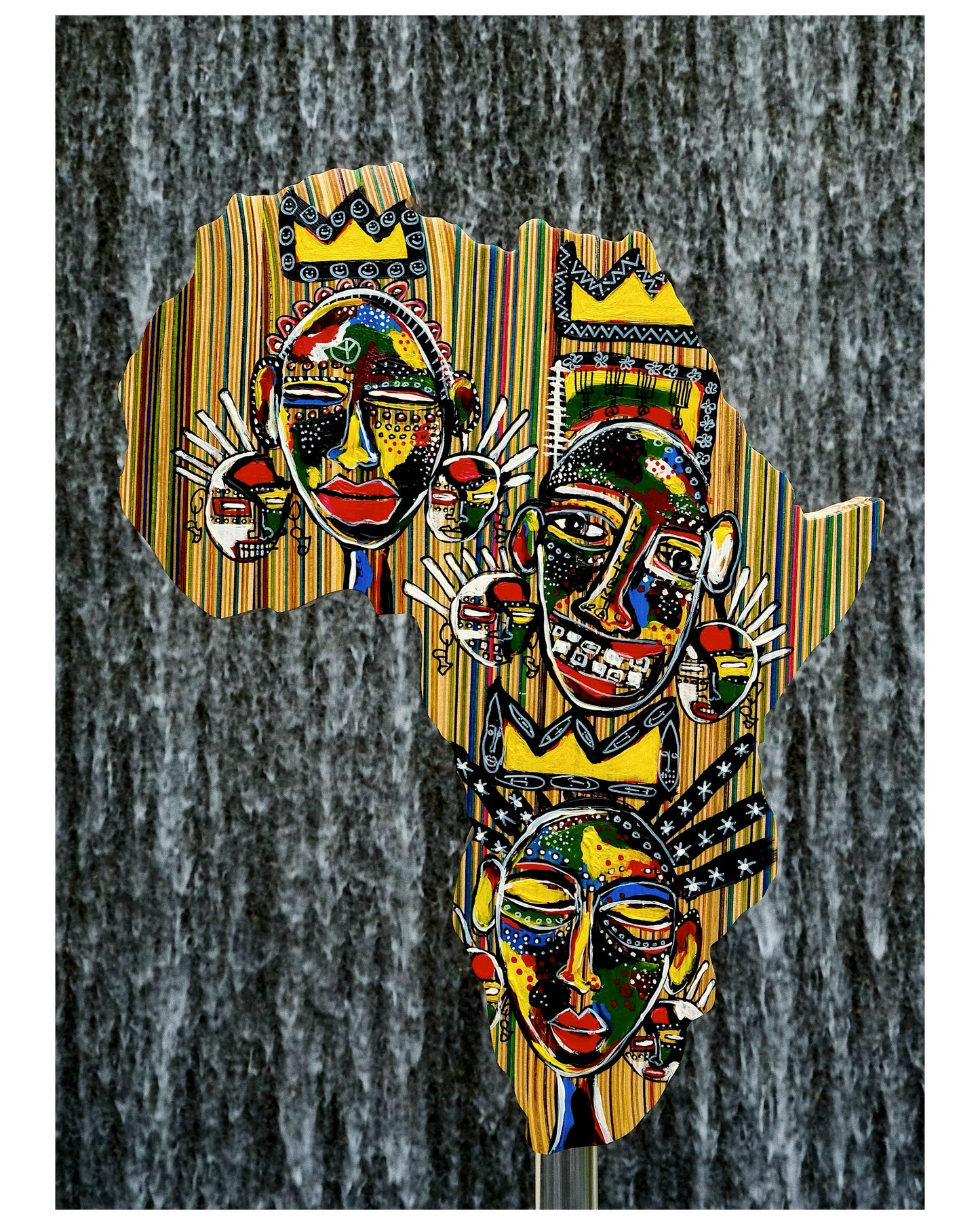 Alain Boris x Barousse Works Africa Sculpture