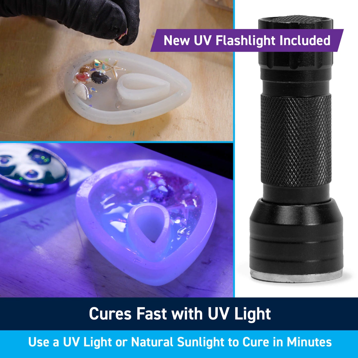 UV Cure Clear Resin Kit