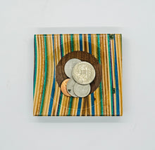 Load image into Gallery viewer, Recycled Skateboards &amp; Walnut Coin Dish