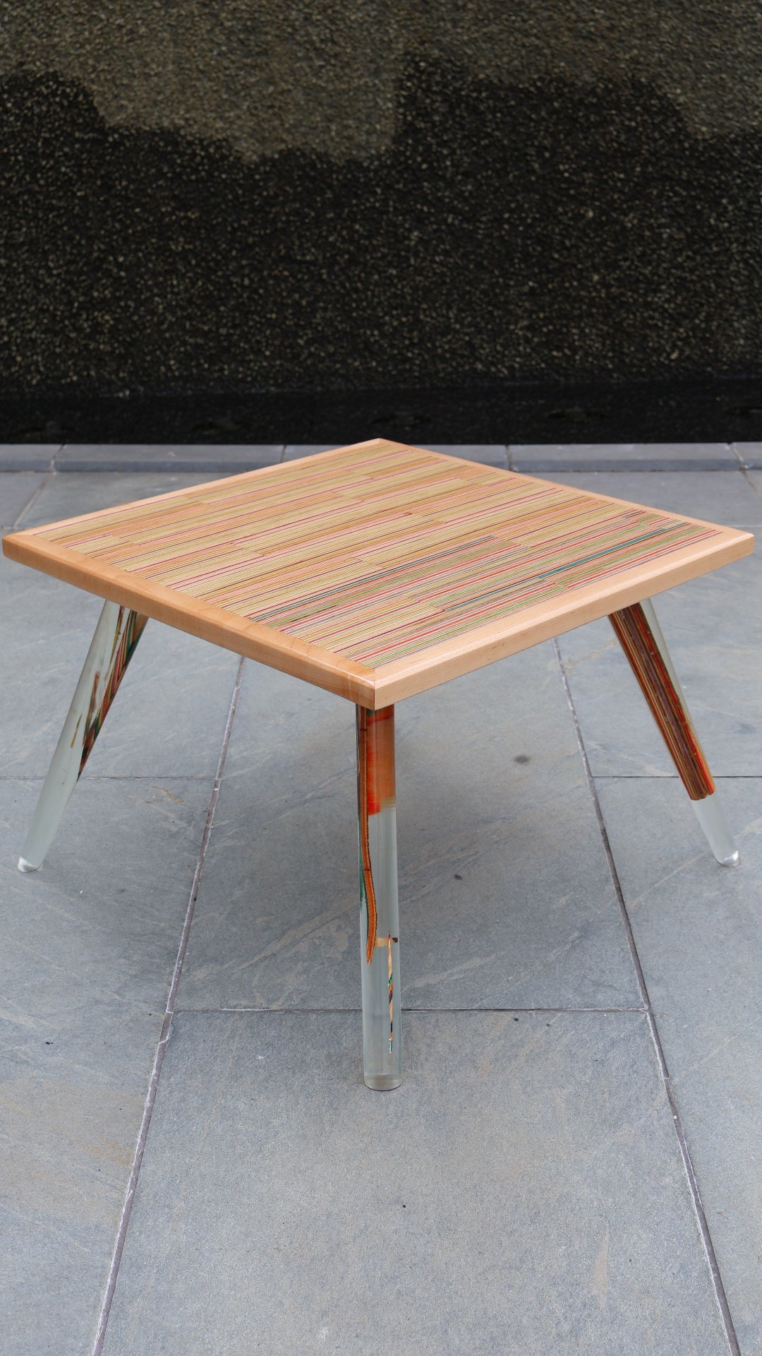 Recycled Skateboards and Epoxy Coffee Table Preorder