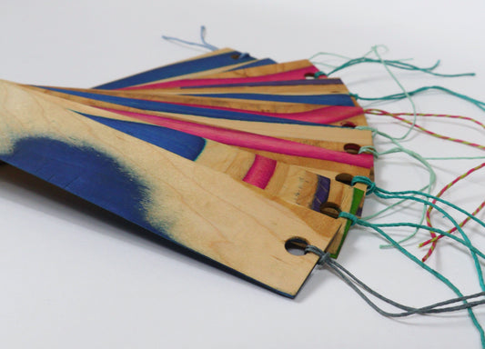 Recycled Skateboard Bookmark