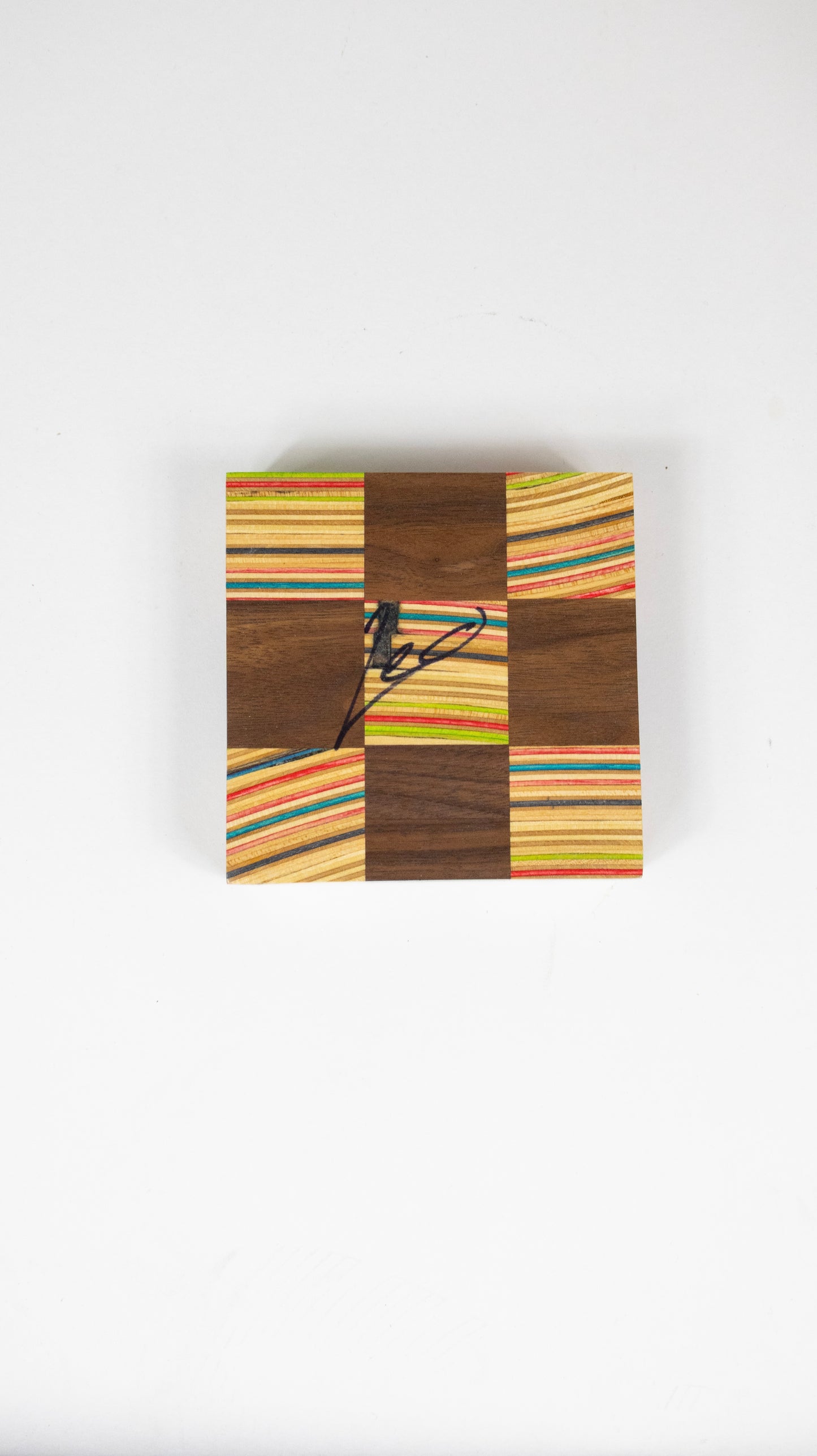 Recycled Skateboards and Black Walnut Catch All