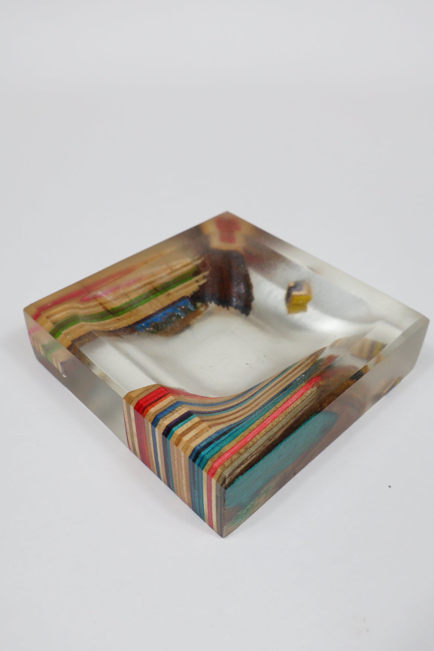 Epoxy and Skateboards Coin/Ring Dish ✨