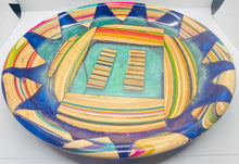 Load image into Gallery viewer, XL Recycled Skateboards and Epoxy Bowl