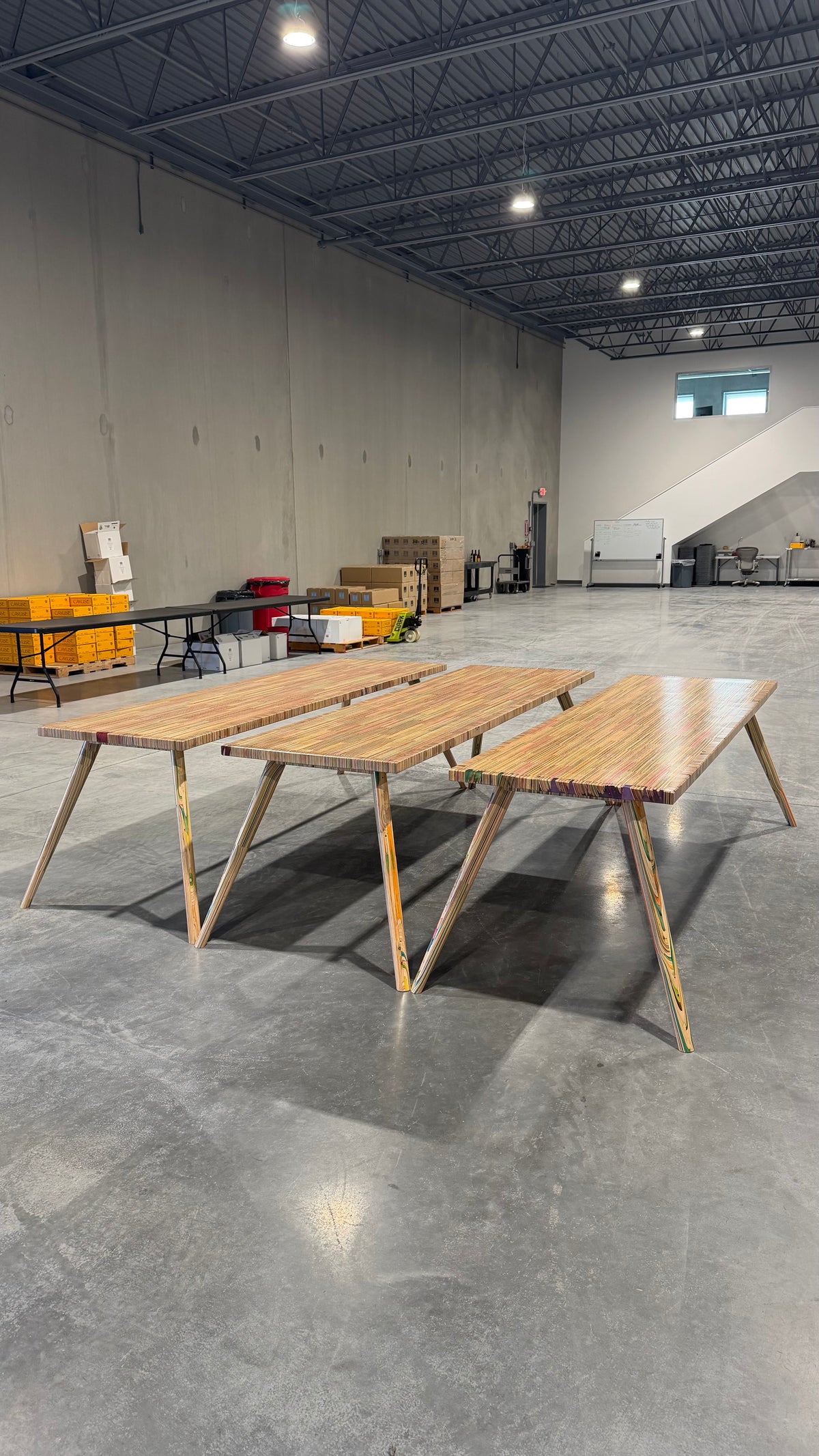 Recycled Skateboard Dining Table
