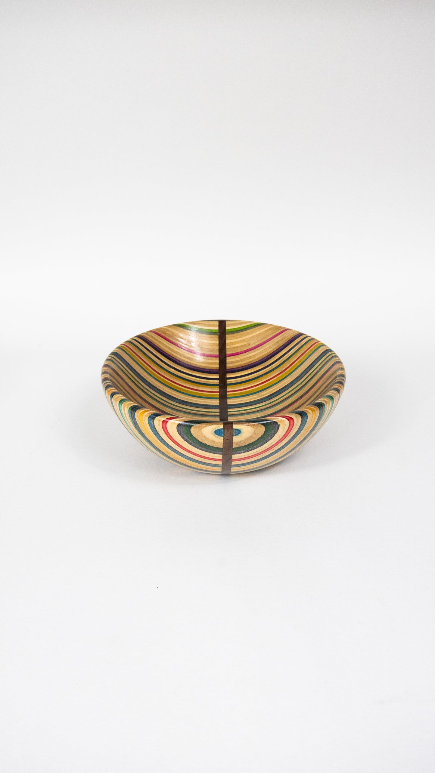 Recycled Skateboards and Black Walnut Bowl