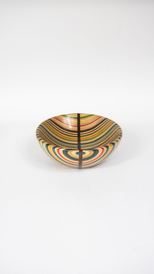 Recycled Skateboards and Black Walnut Bowl