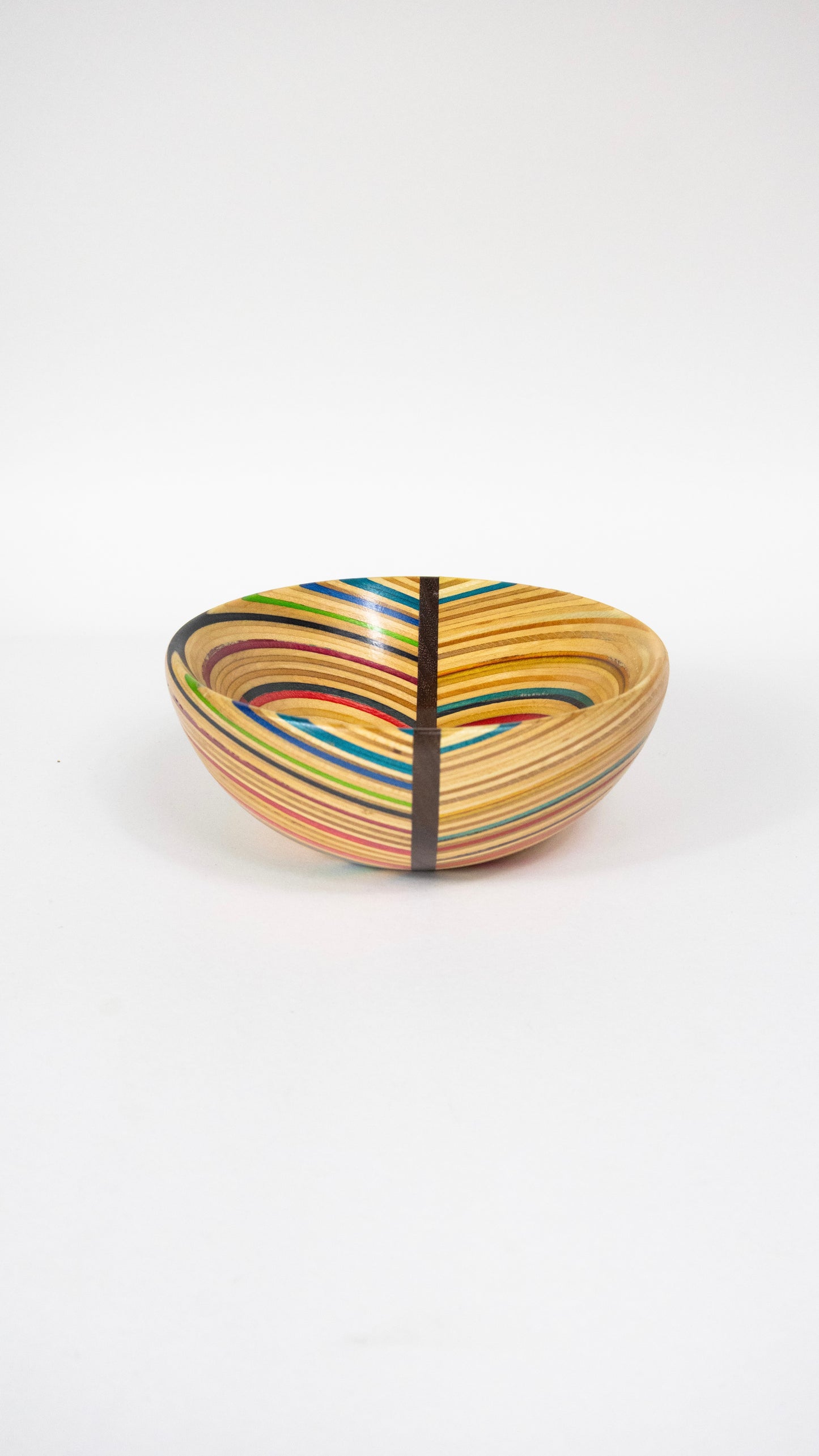 Recycled Skateboards and Black Walnut Bowl