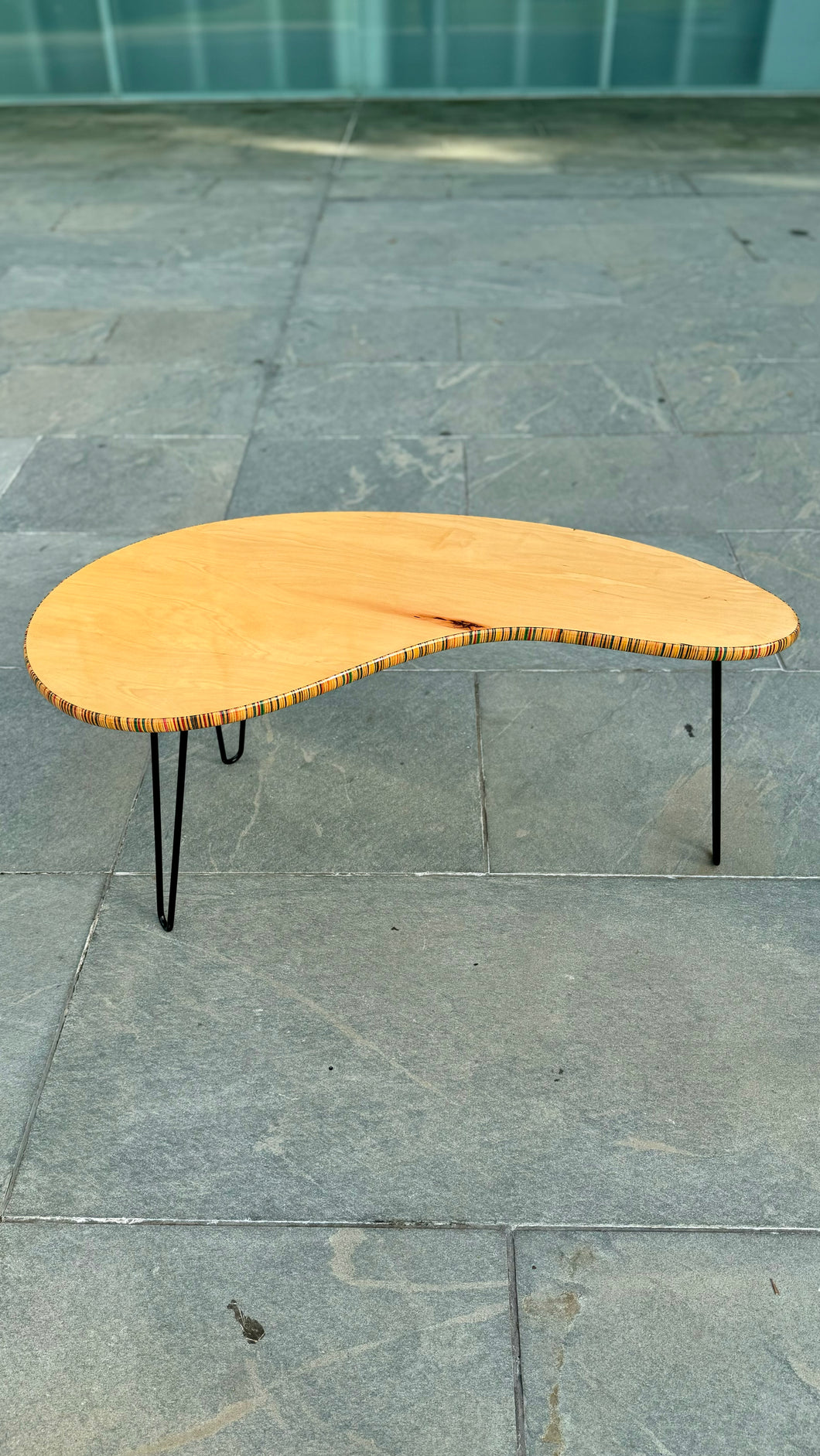 Maple & Skateboards Bean Table