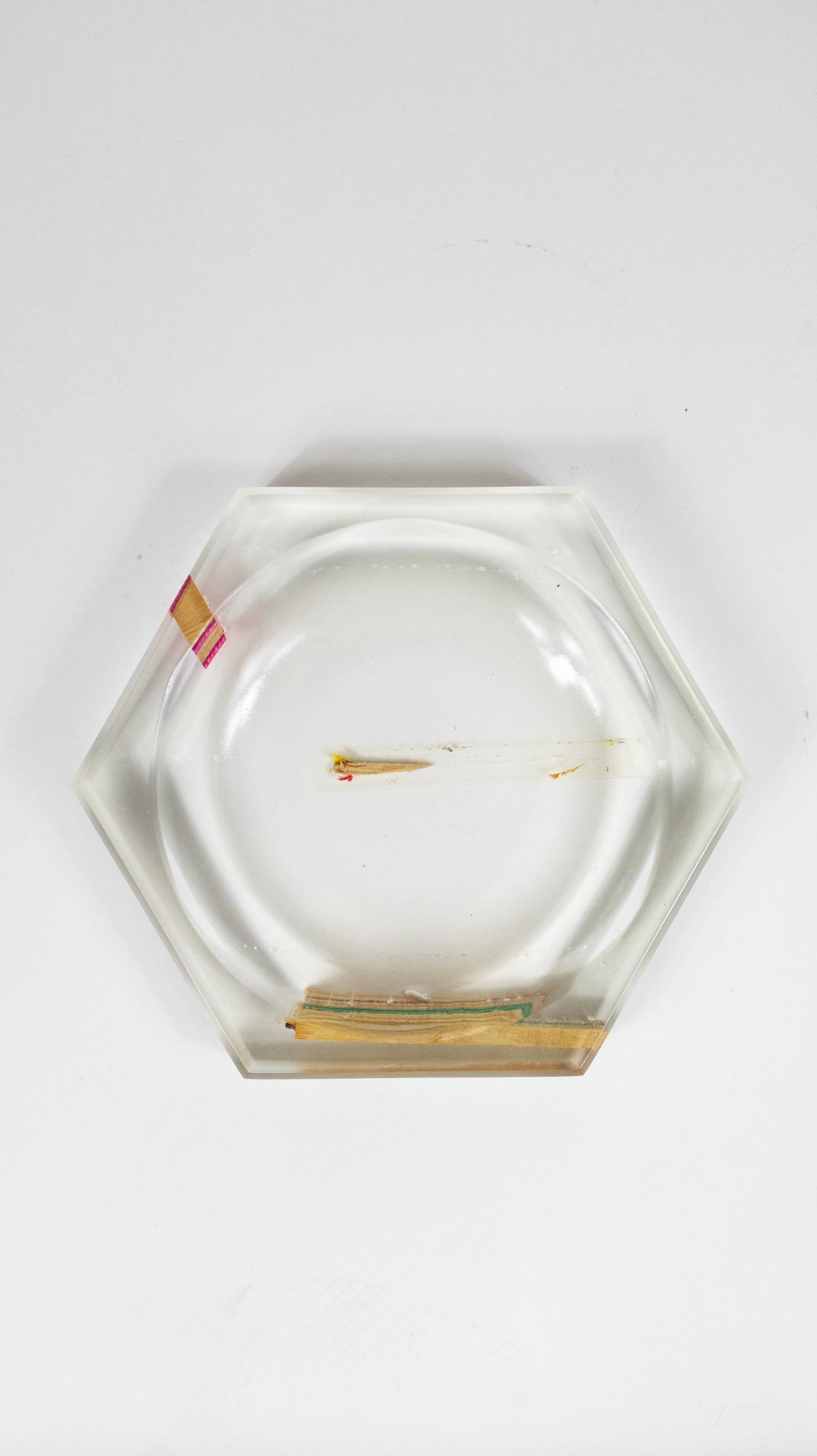 Recycled skateboards and epoxy catch all tray