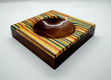 Load image into Gallery viewer, Black Walnut and Recycled Skateboards Coon Dish