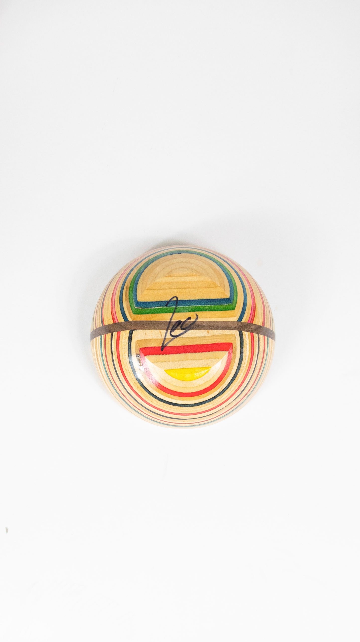 Recycled Skateboards and Black Walnut Bowl