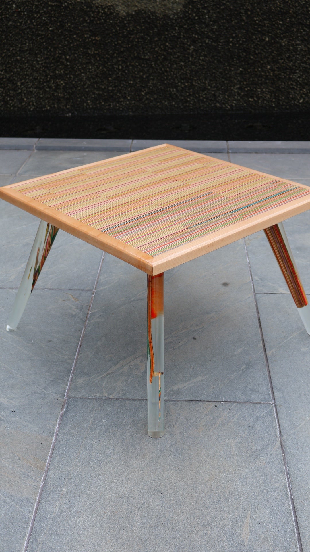 Recycled Skateboards and Epoxy Coffee Table Preorder