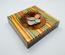 Load image into Gallery viewer, Black Walnut and Recycled Skateboards Coon Dish