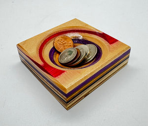 Micro Recycled Skateboard Coin Dish