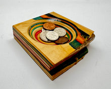 Load image into Gallery viewer, Recycled Skateboard Abstract Coin Dish