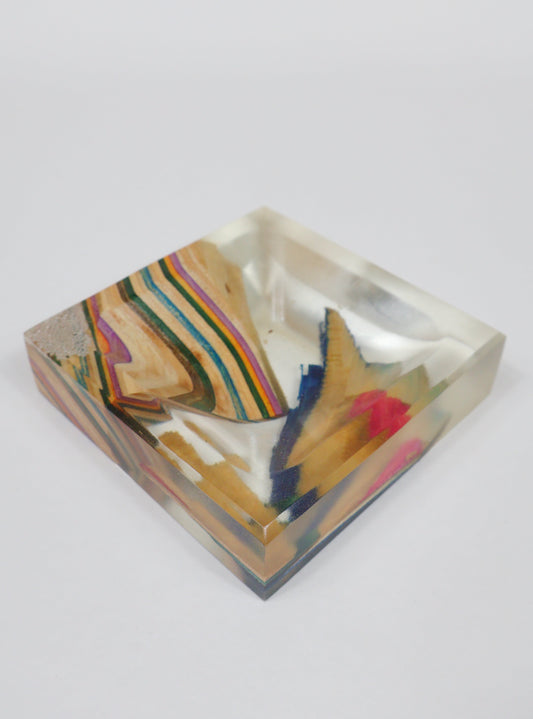 Epoxy and Skateboards Coin/Ring Dish ✨