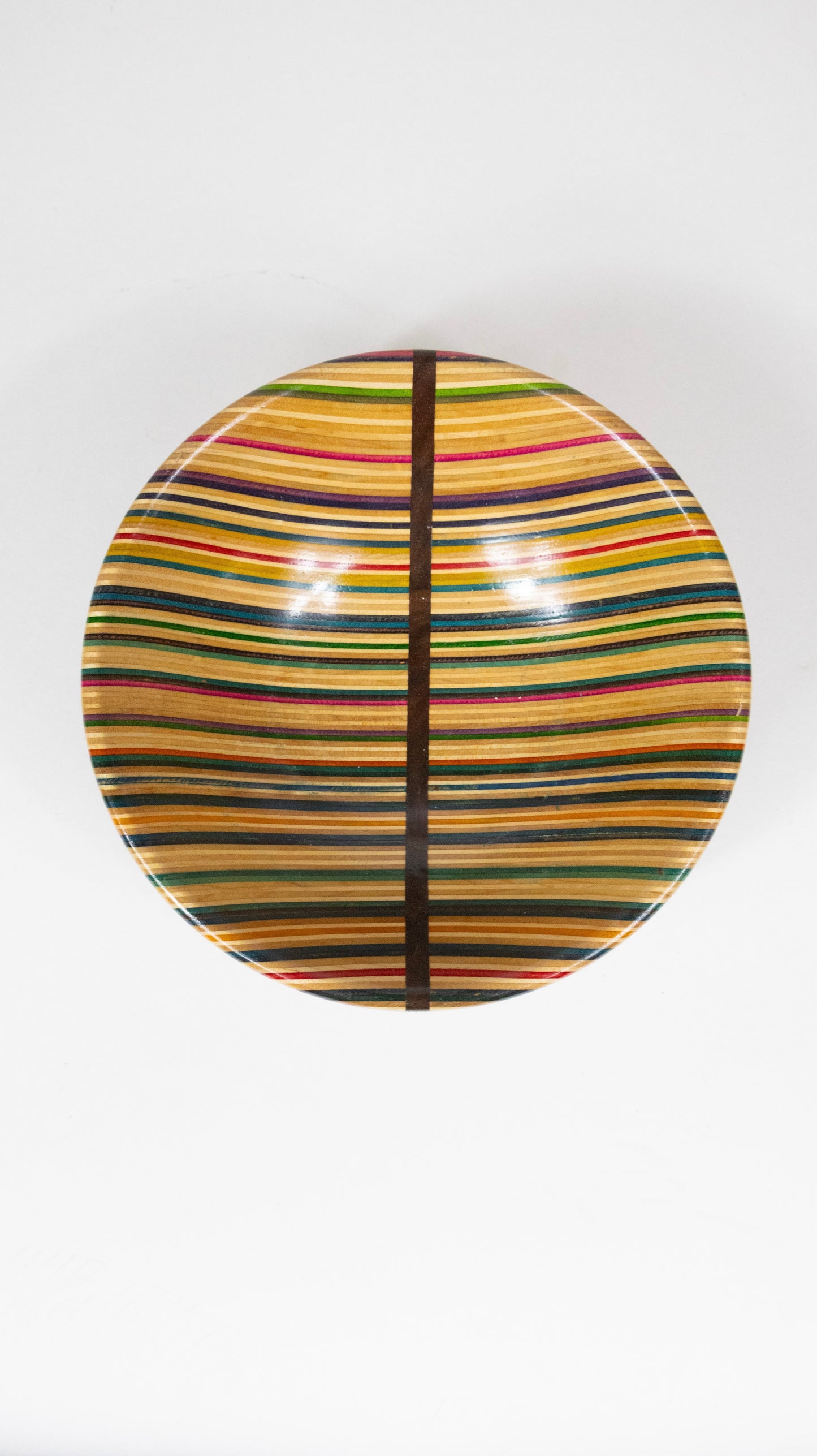 Recycled Skateboards and Black Walnut Bowl