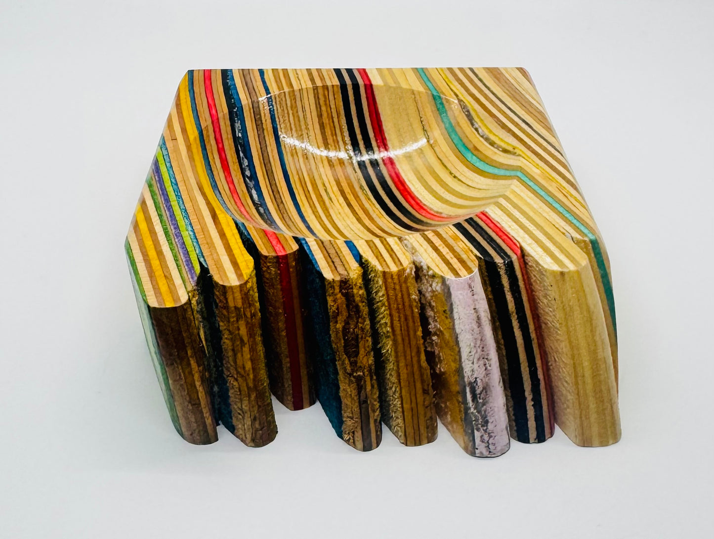 Recycled Skateboard Coin Dish