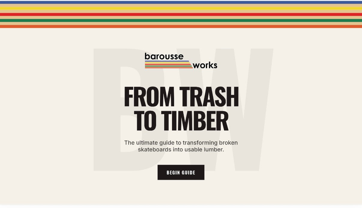 Skateboard Lumber: From Trash to Timber (Digital Guide)