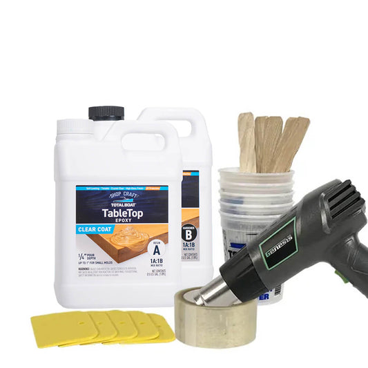 Clear Epoxy Bar Top & Table Top Project Kits