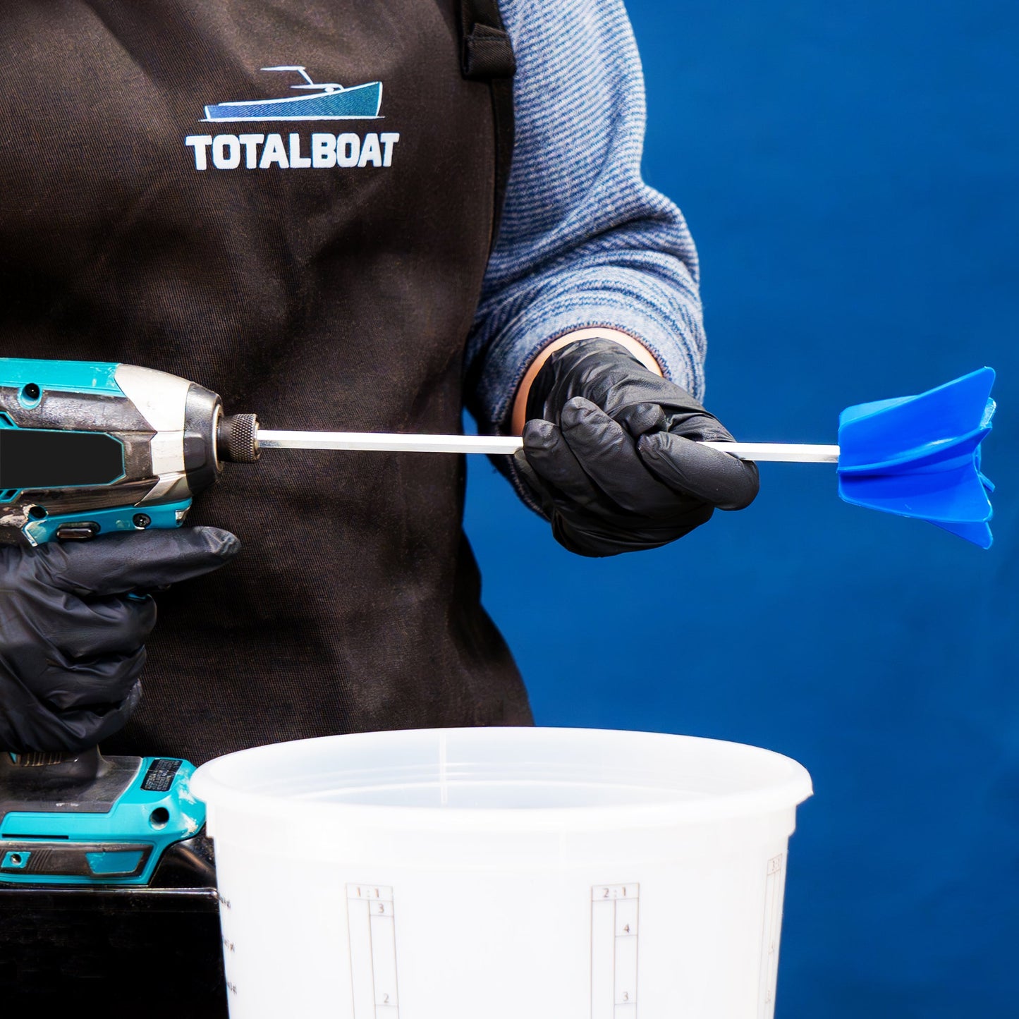 Helix Mixer For Paint and Resins
