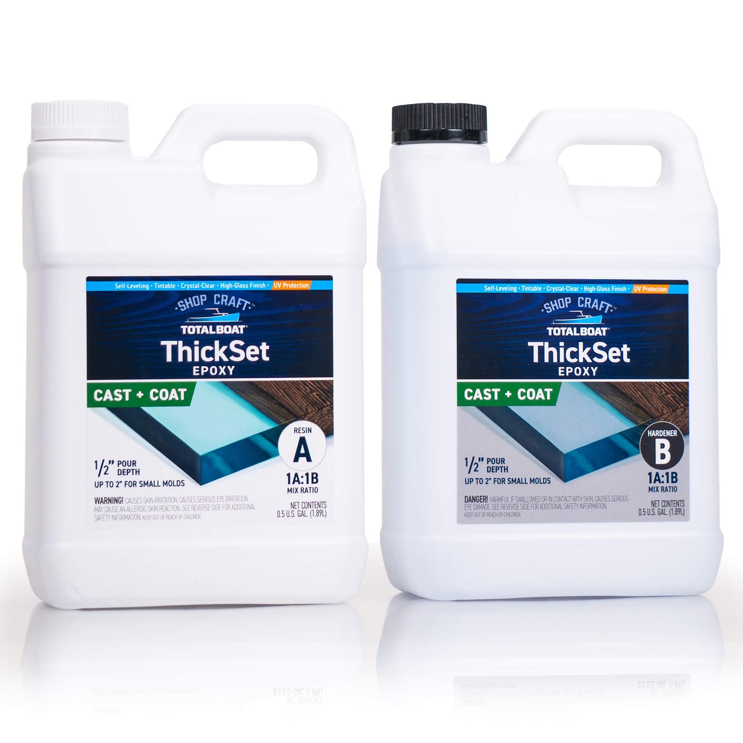 ThickSet Cast + Coat Deep Pour Epoxy Resin Kits