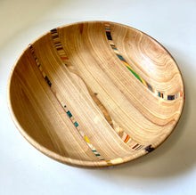 Load image into Gallery viewer, Large Cypress and Recycled Skateboard Bowl