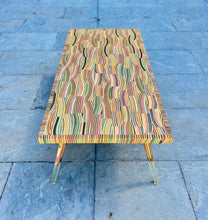 Load image into Gallery viewer, Recycled Skateboards and Epoxy Coffee Table PREORDER