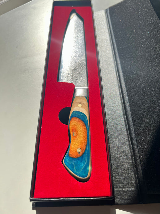 Recycled Skateboard Chef’s Knife