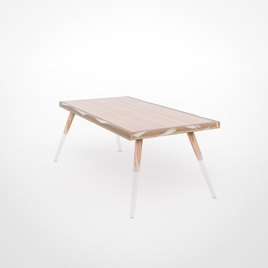 Sinker Cypress, Recycled Skateboard, & Epoxy Coffee Table Preorder