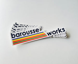 Barousse Works Vinyl Sticker