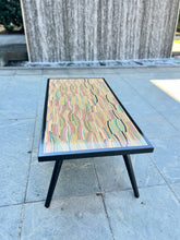 Load image into Gallery viewer, Recycled Skateboards and Blackened Cypress Coffee Table