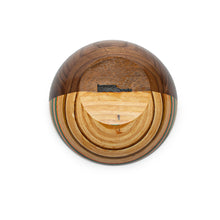 Load image into Gallery viewer, Recycled skateboard and walnut bowl