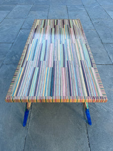 Recycled Skateboard and Epoxy Coffee Table Preorder